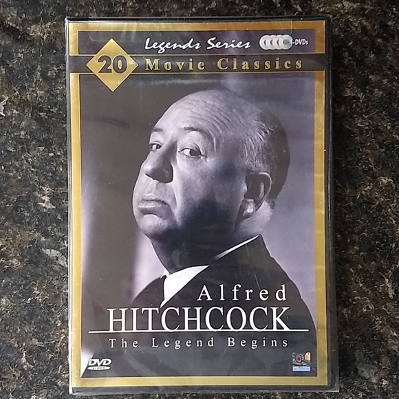 Alfred Hitchcock: The Legend Begins, 20 movies on 4 DVDs, Factory Sealed box set - Picture 12 of 12